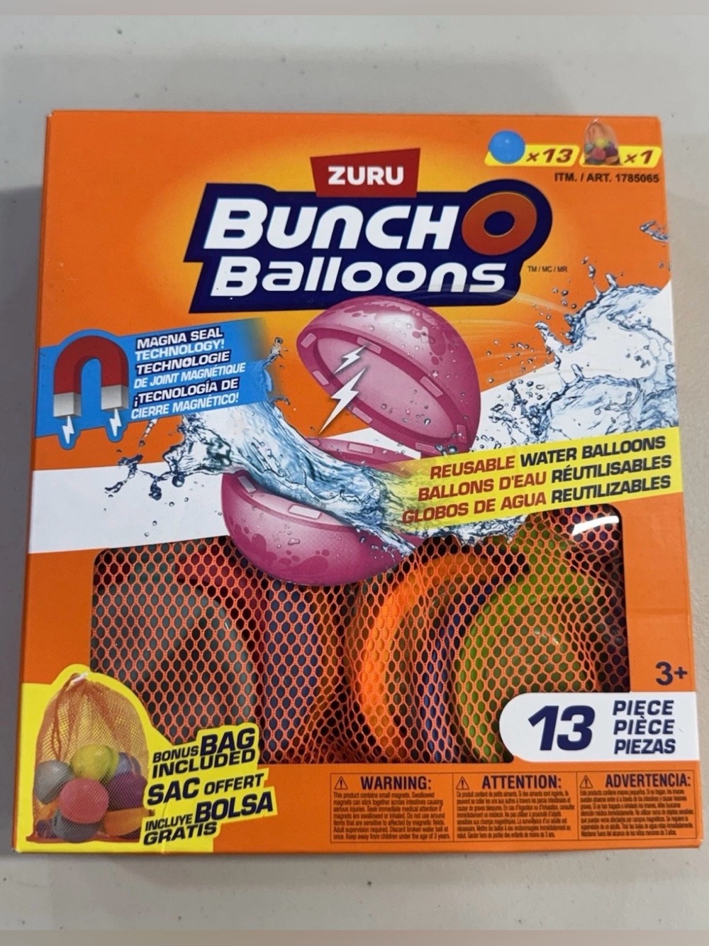 Zuru Bunch O Balloons Reusable Water Balloons – 13 Balloons + Mesh Bag